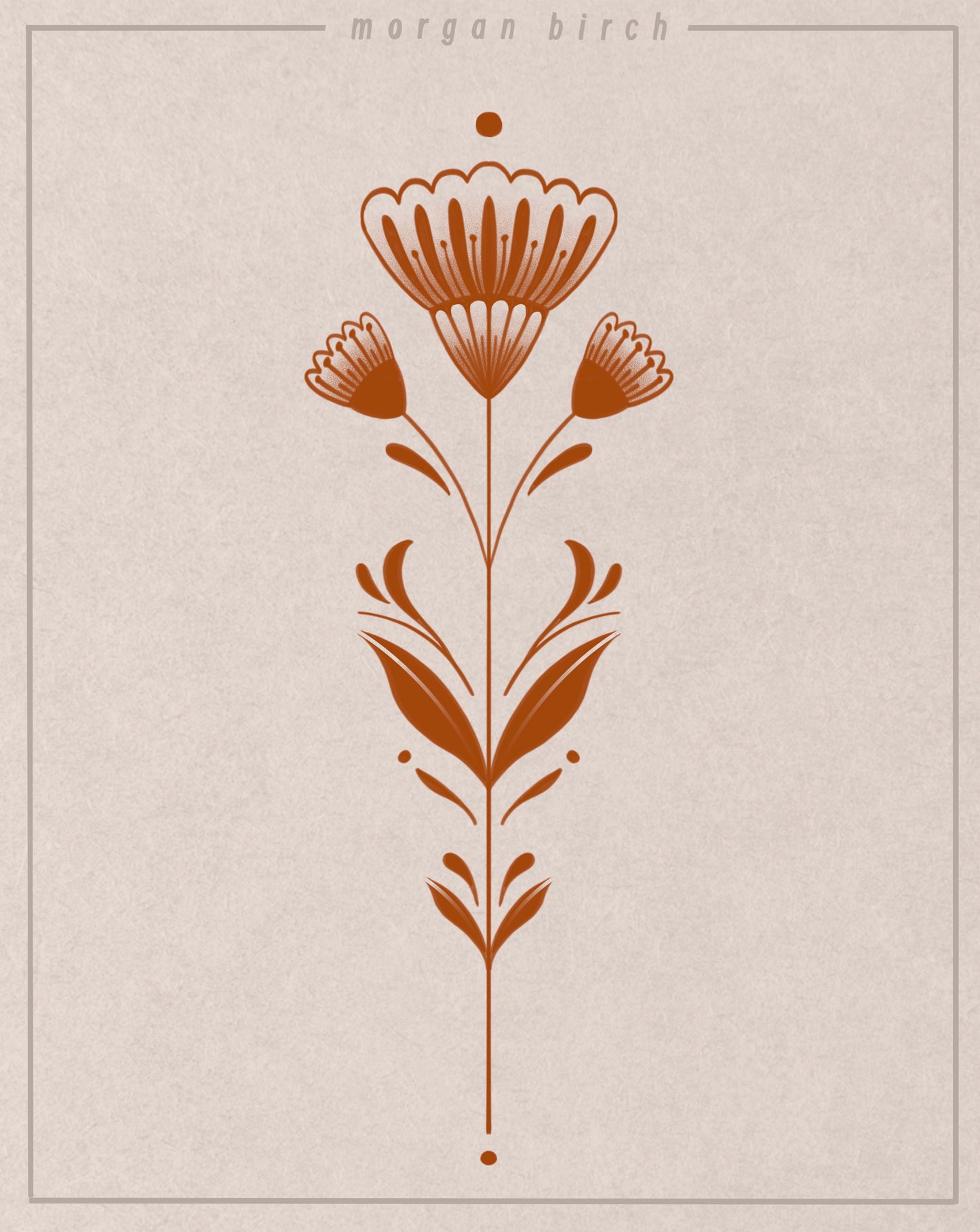 Ornamental Floral Flash