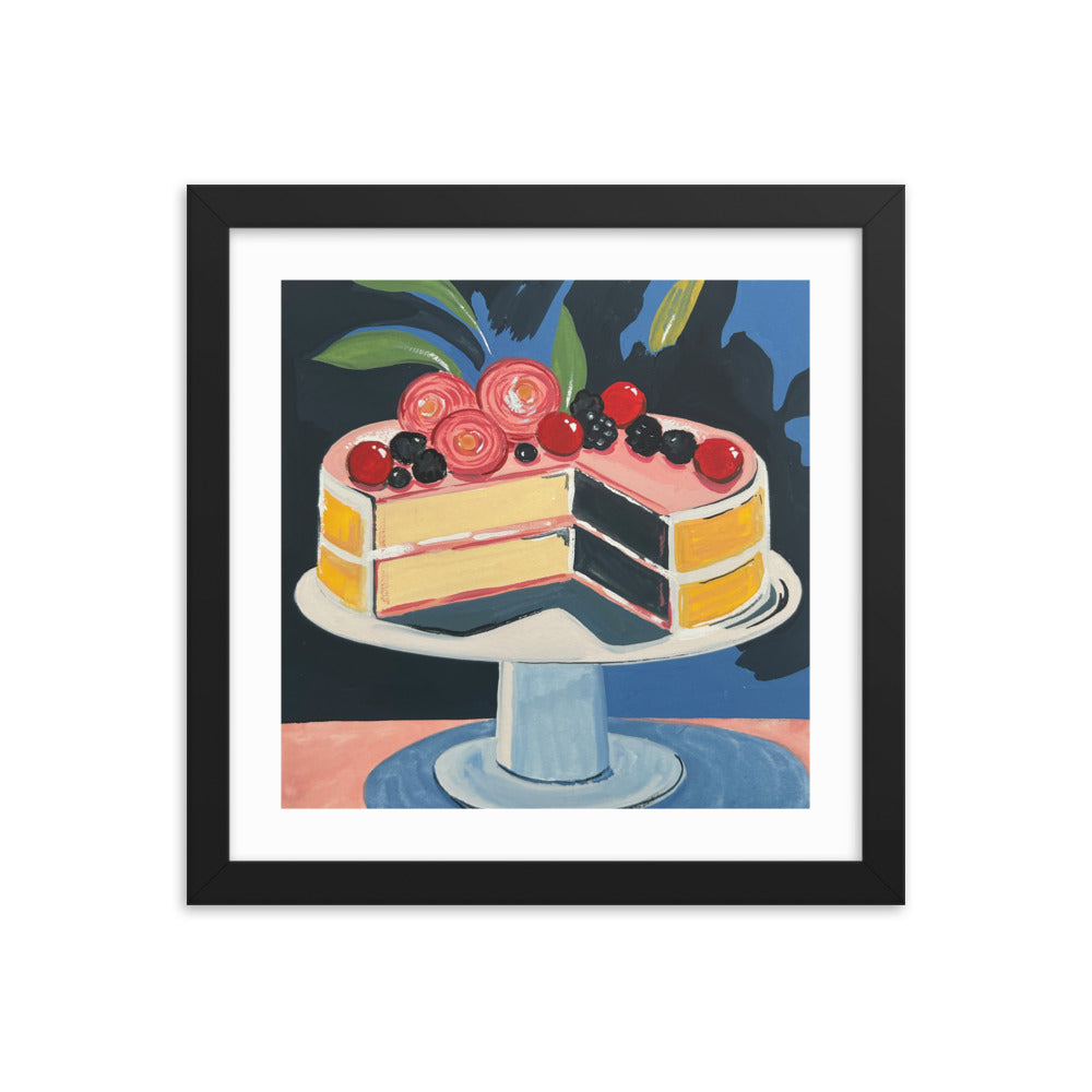 Cake Cake Cake! Framed Print
