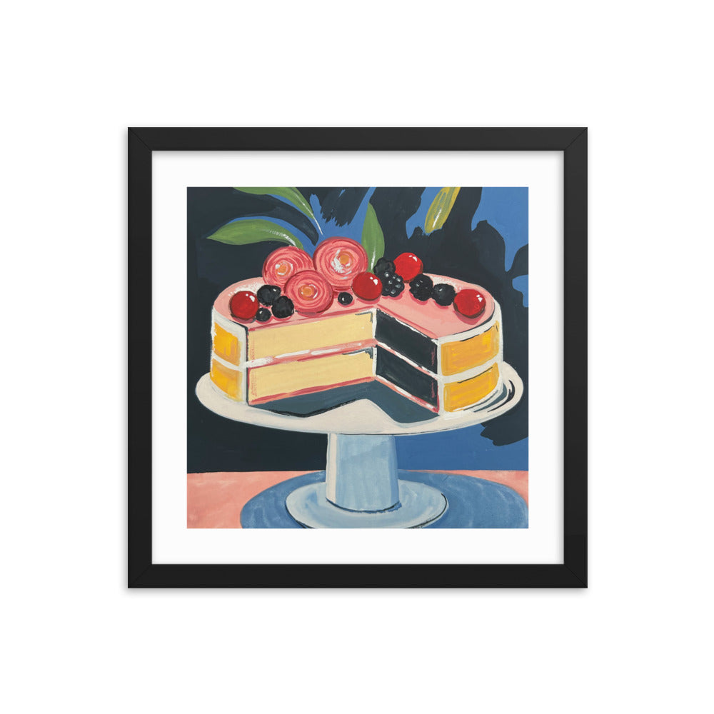 Cake Cake Cake! Framed Print