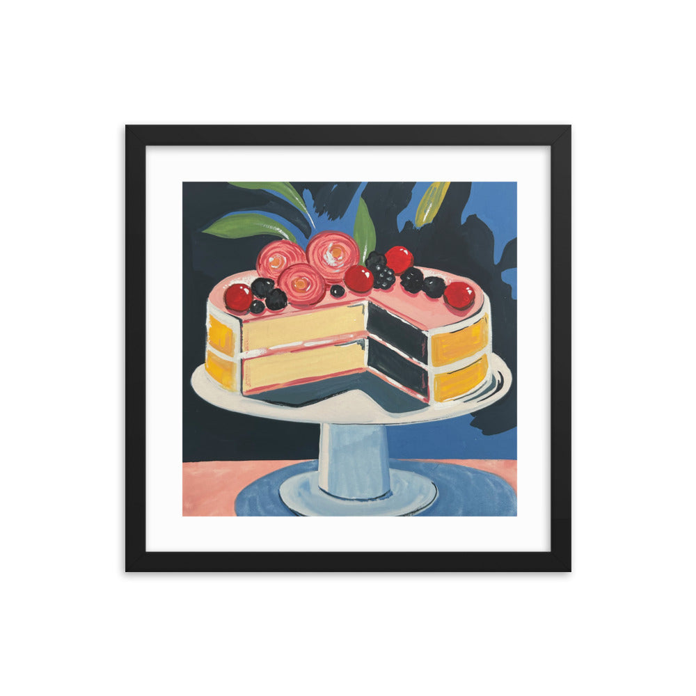 Cake Cake Cake! Framed Print
