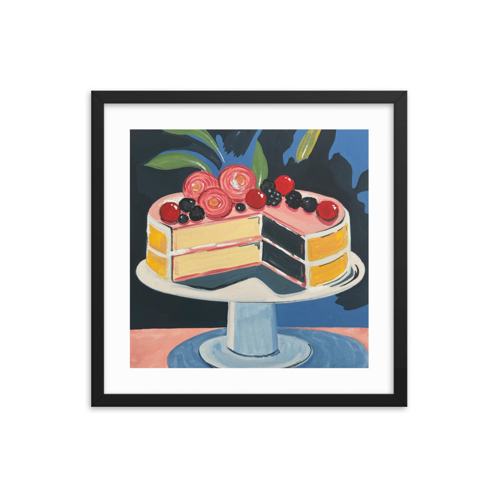 Cake Cake Cake! Framed Print