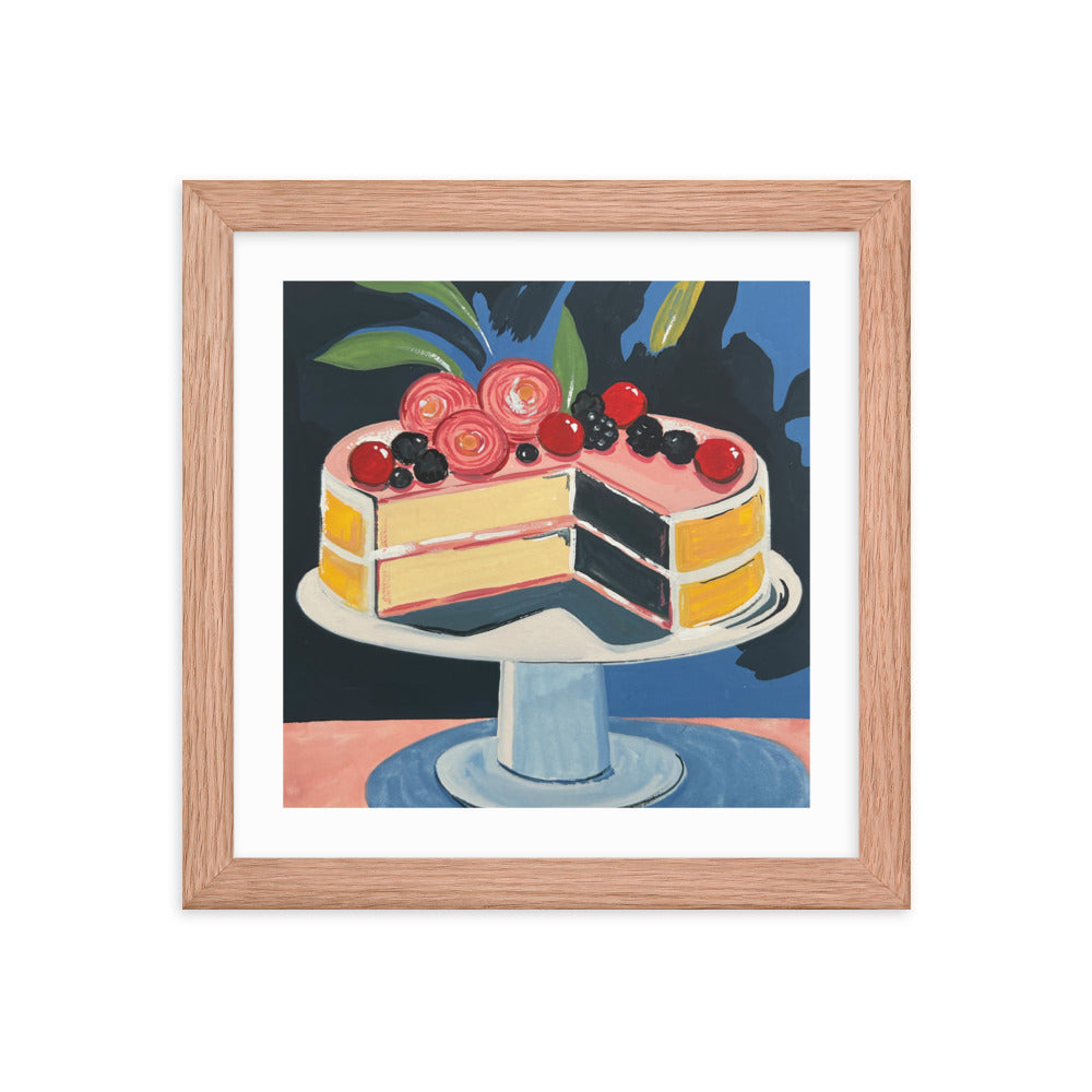 Cake Cake Cake! Framed Print
