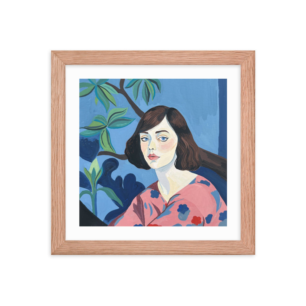 A Girl Named Mabel Framed Print