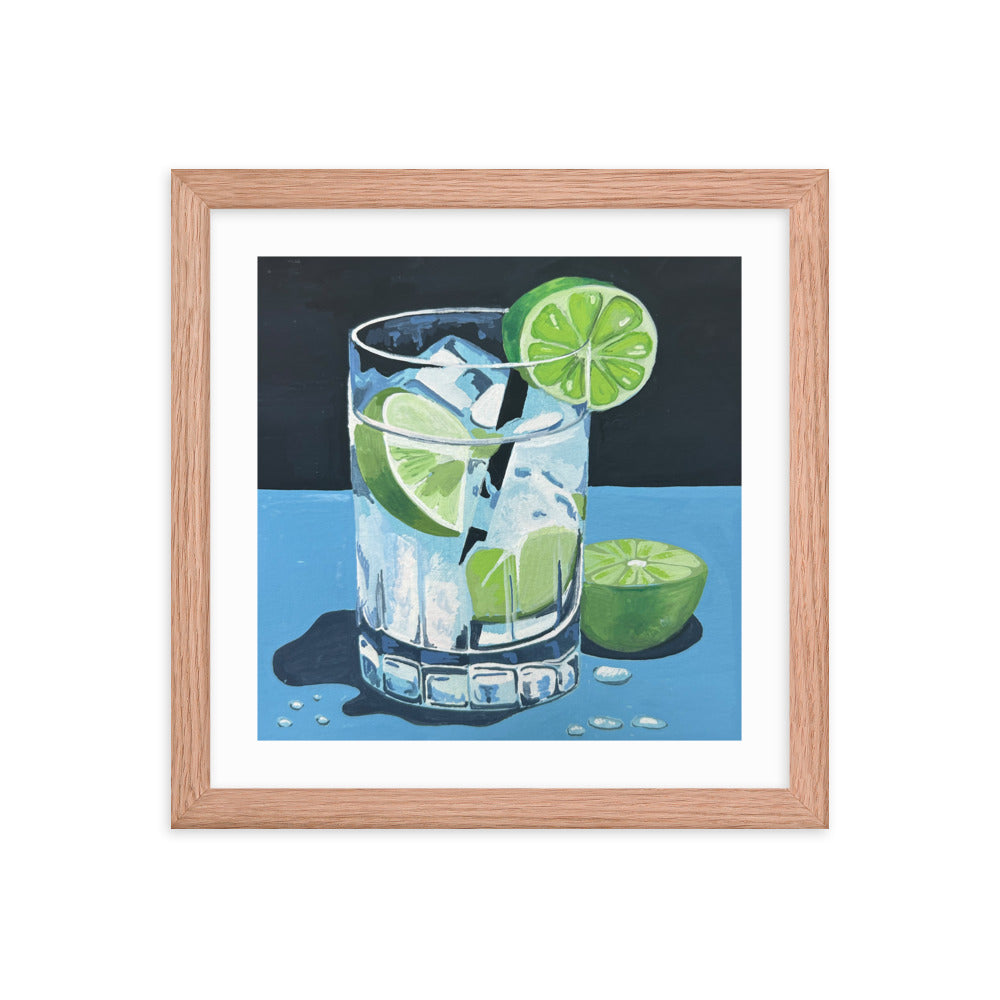 Gin and Tonic Framed Print