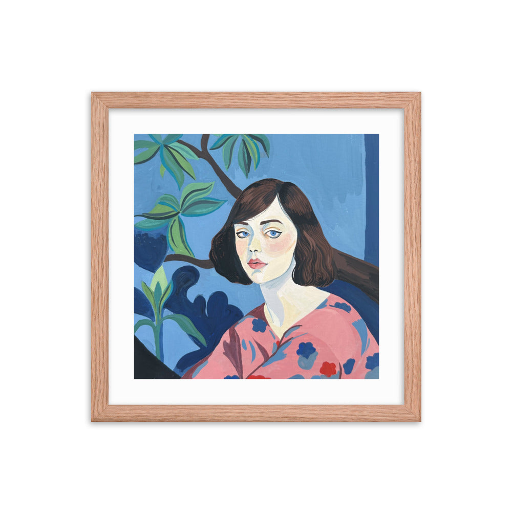 A Girl Named Mabel Framed Print
