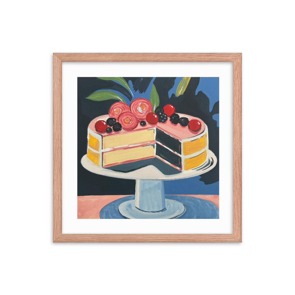 Cake Cake Cake! Framed Print