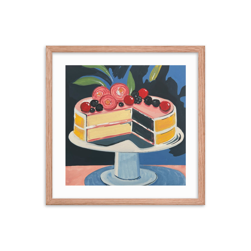 Cake Cake Cake! Framed Print