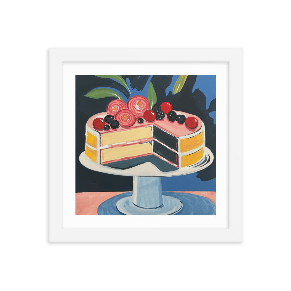 Cake Cake Cake! Framed Print