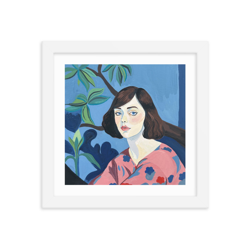 A Girl Named Mabel Framed Print