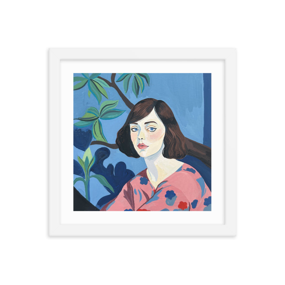 A Girl Named Mabel Framed Print