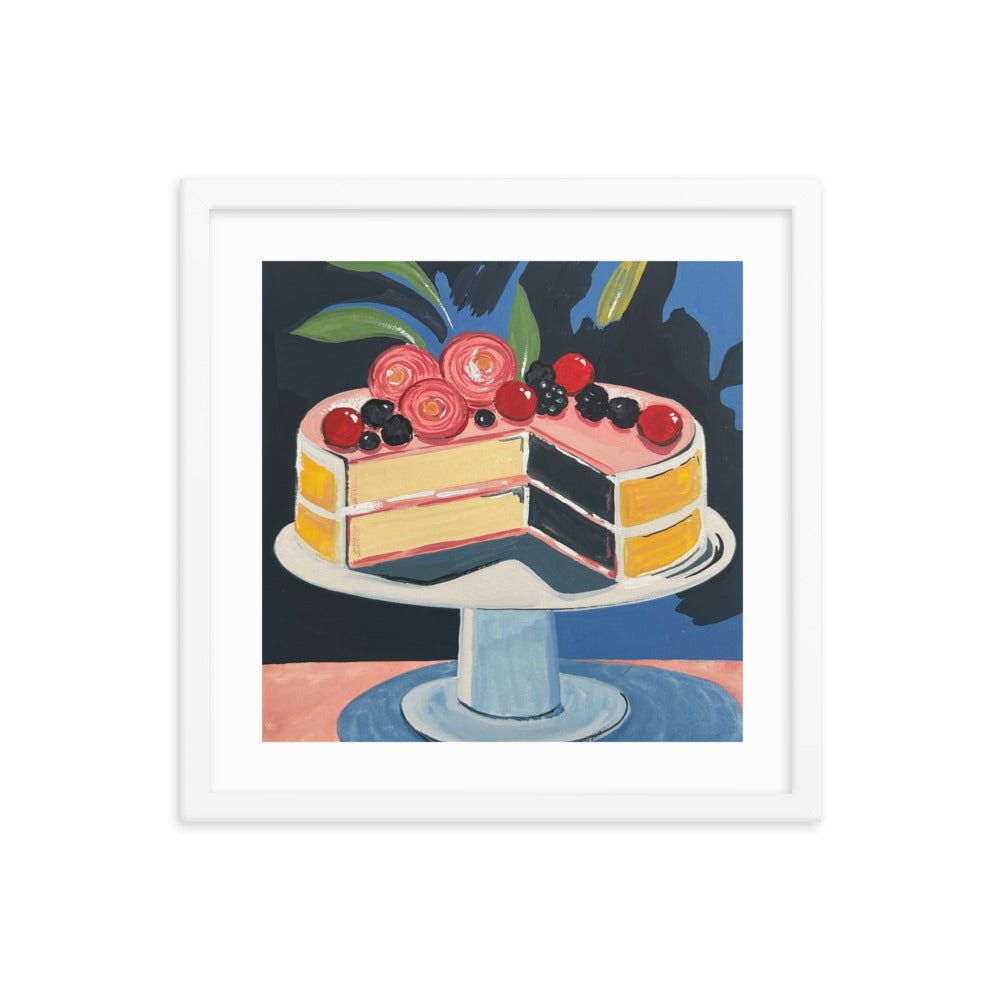 Cake Cake Cake! Framed Print