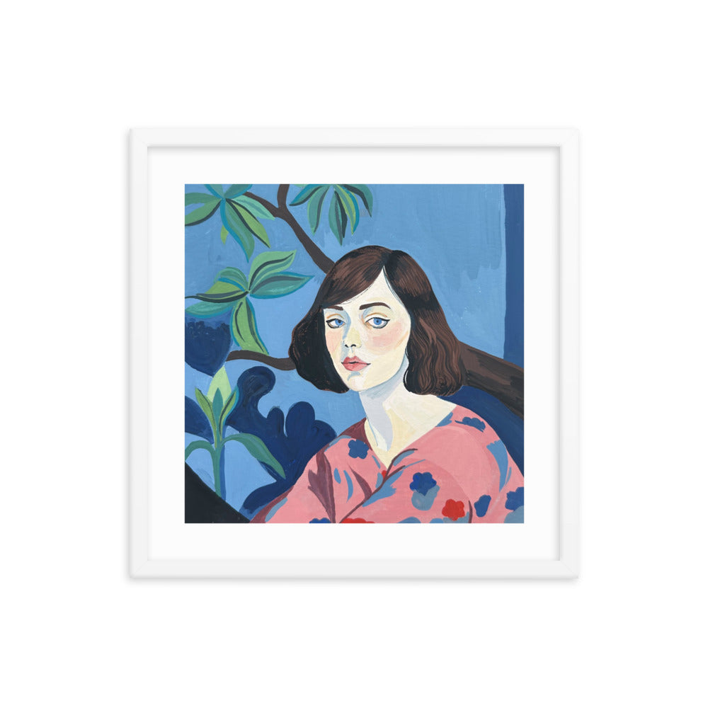 A Girl Named Mabel Framed Print