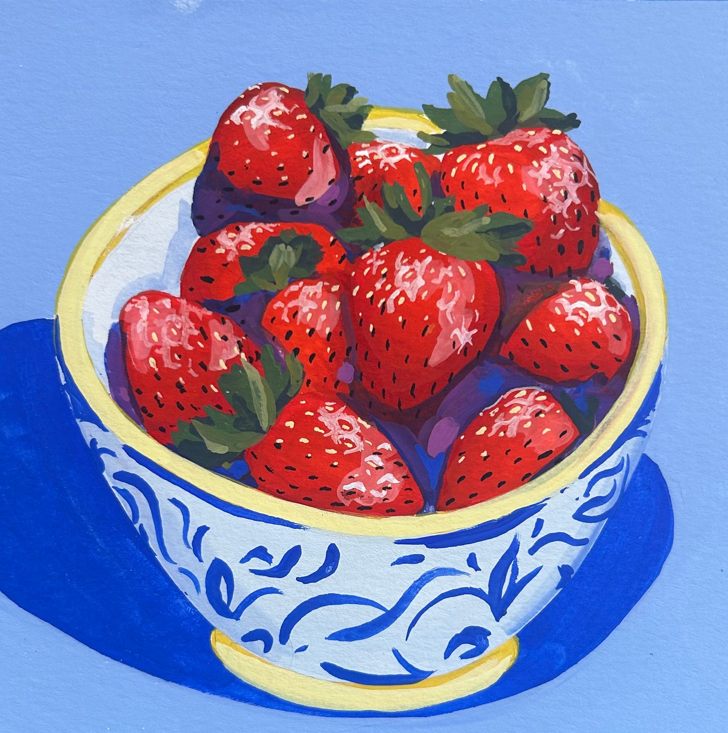 Bowl of Strawberries