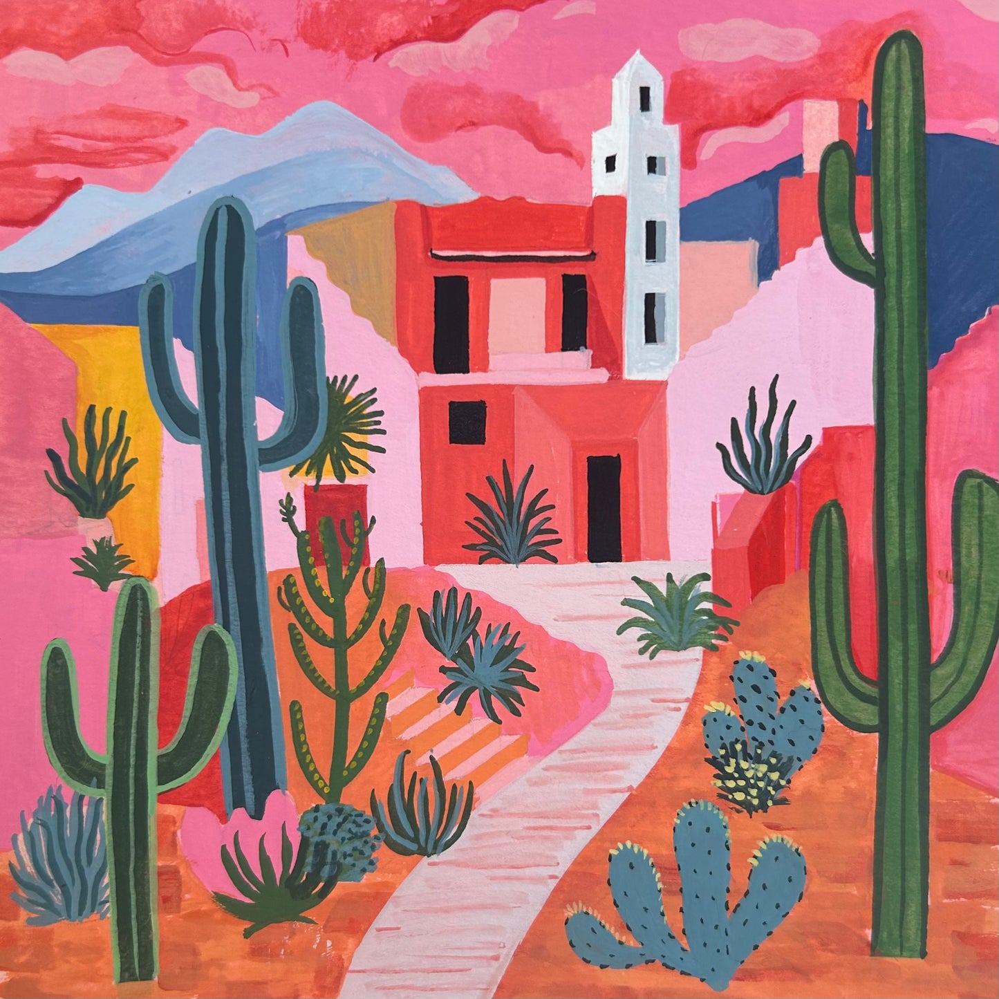 Rose Colored Desert