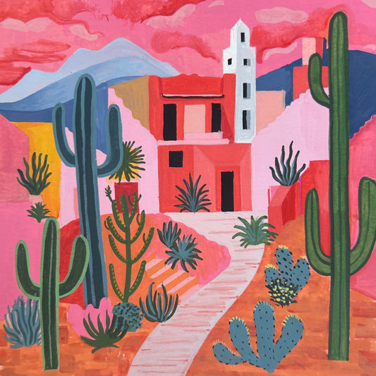 Rose Colored Desert