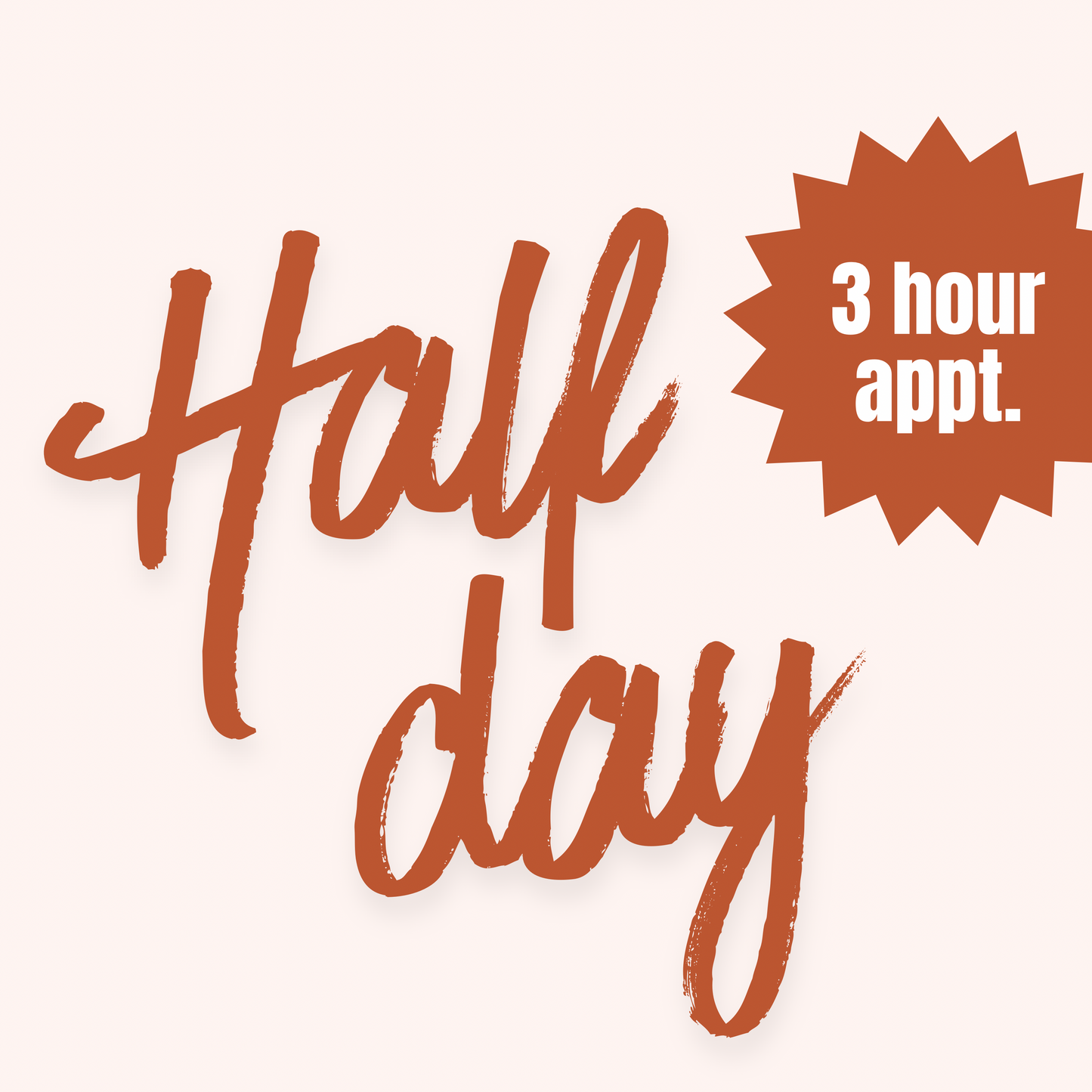 Half Day Appointment