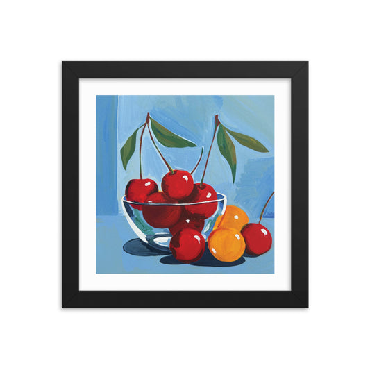 Cherries Framed Print