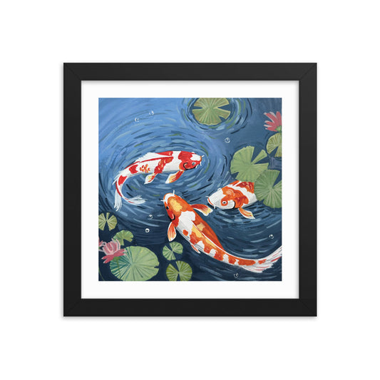 Koi Framed Print