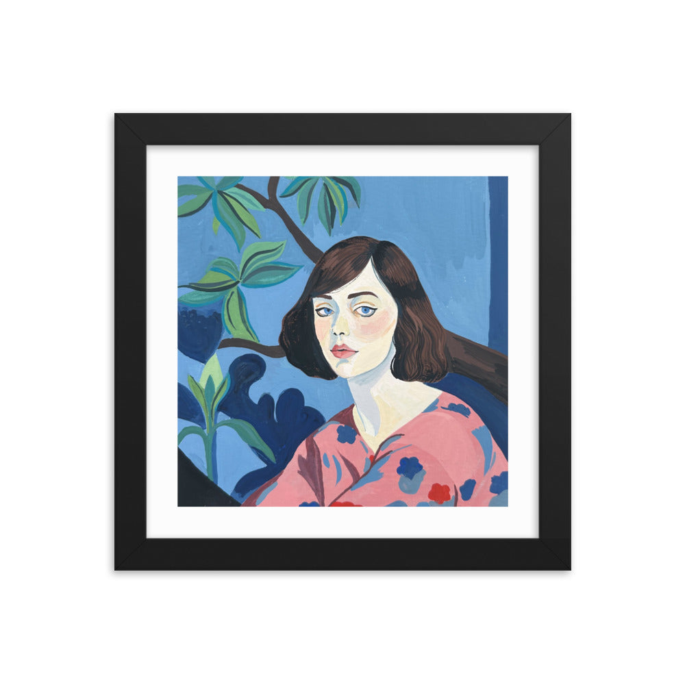 A Girl Named Mabel Framed Print