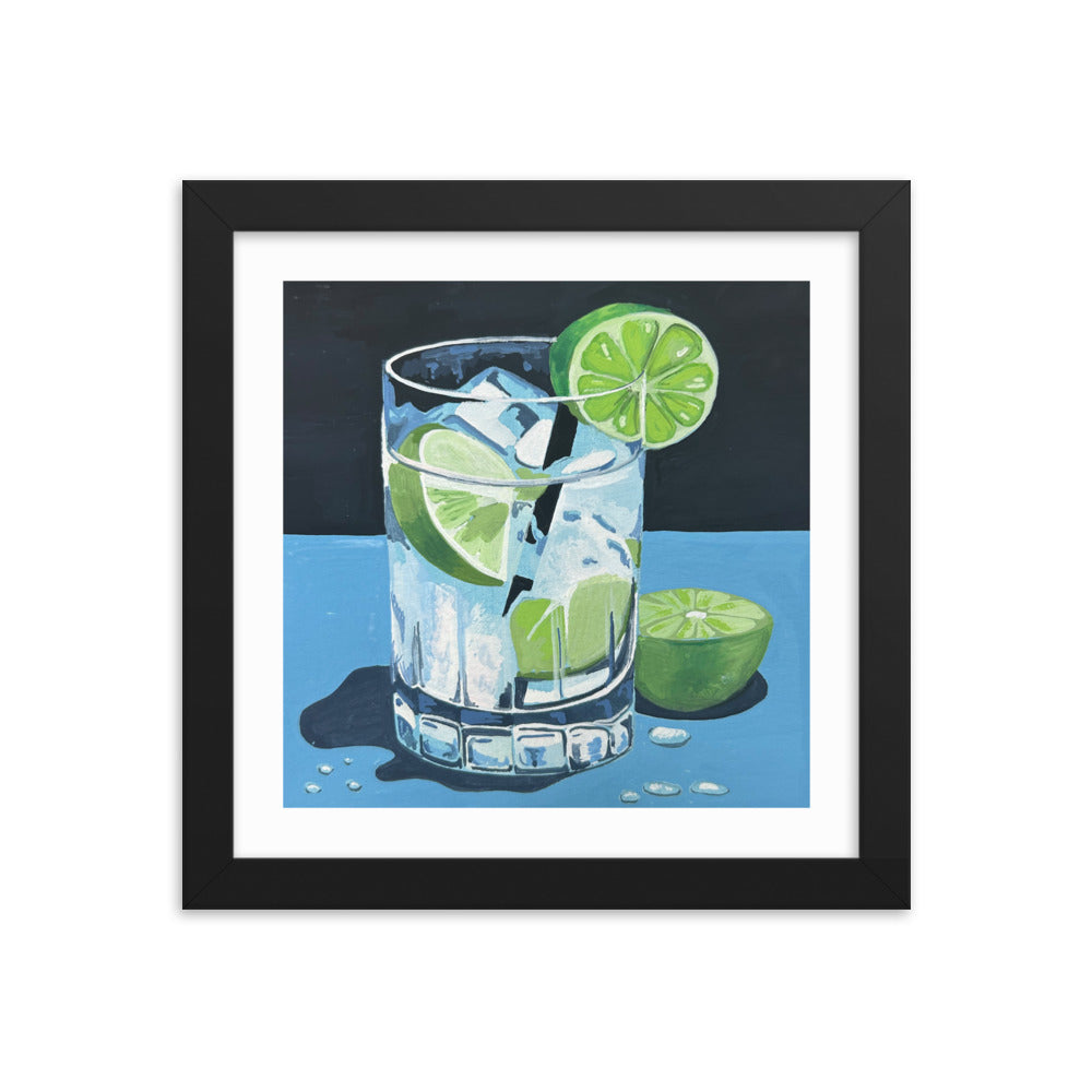 Gin and Tonic Framed Print