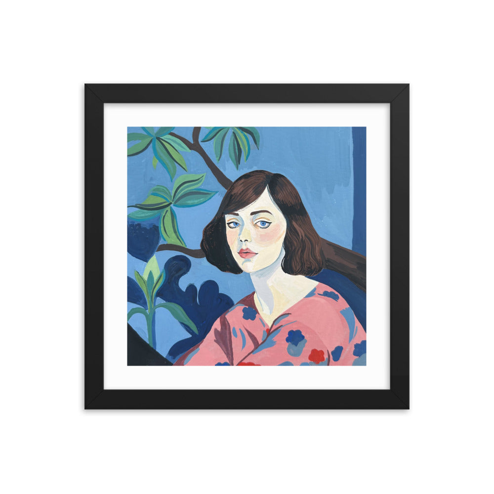 A Girl Named Mabel Framed Print