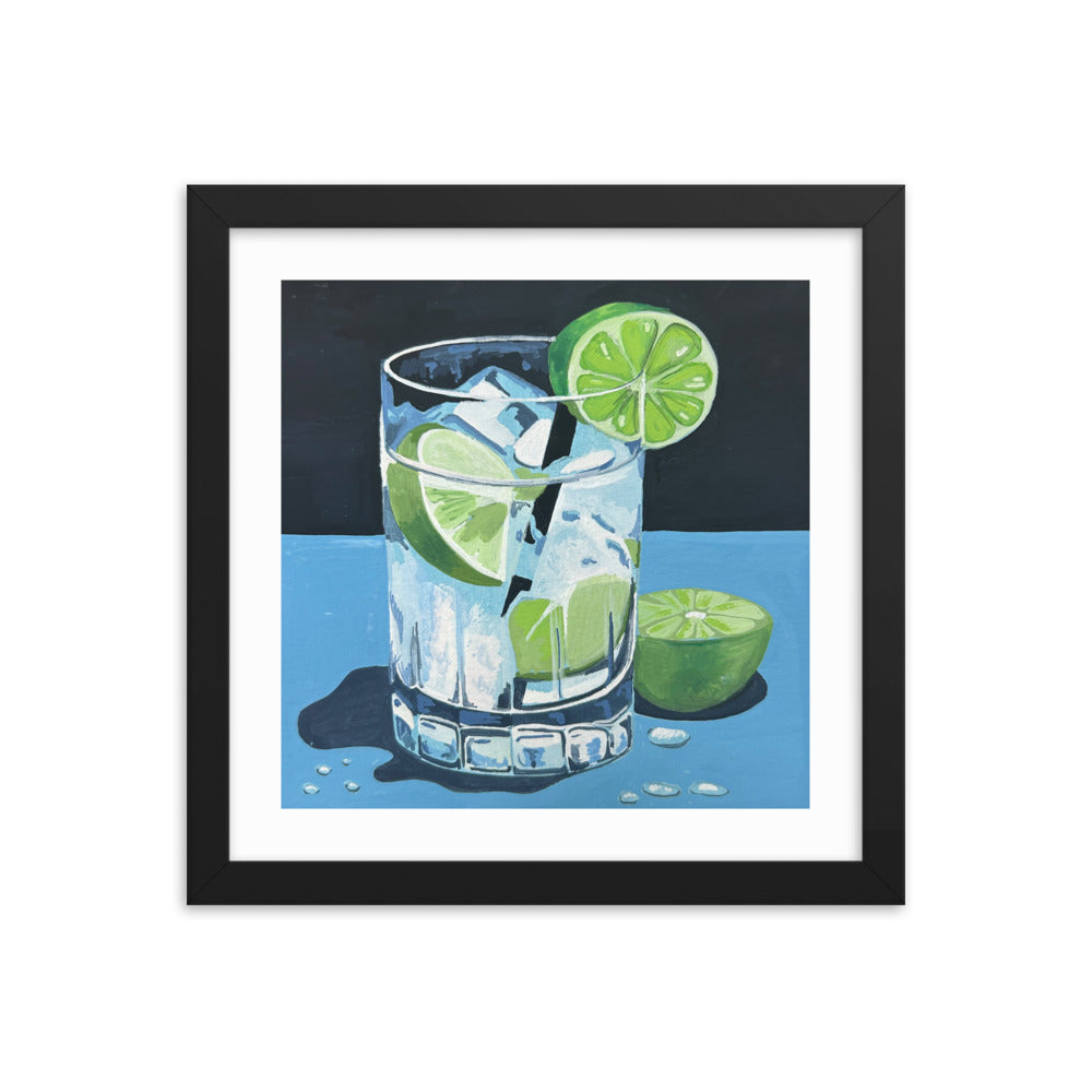 Gin and Tonic Framed Print