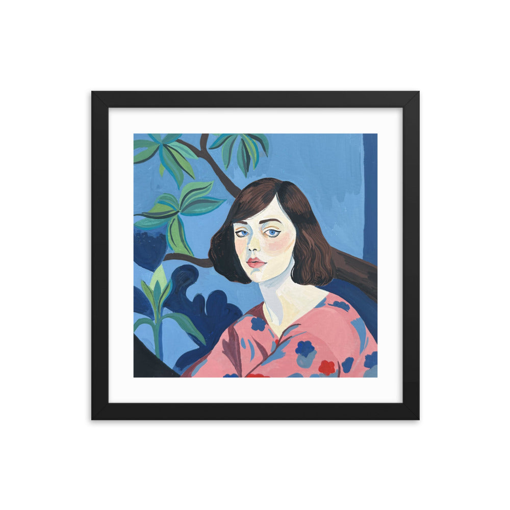 A Girl Named Mabel Framed Print