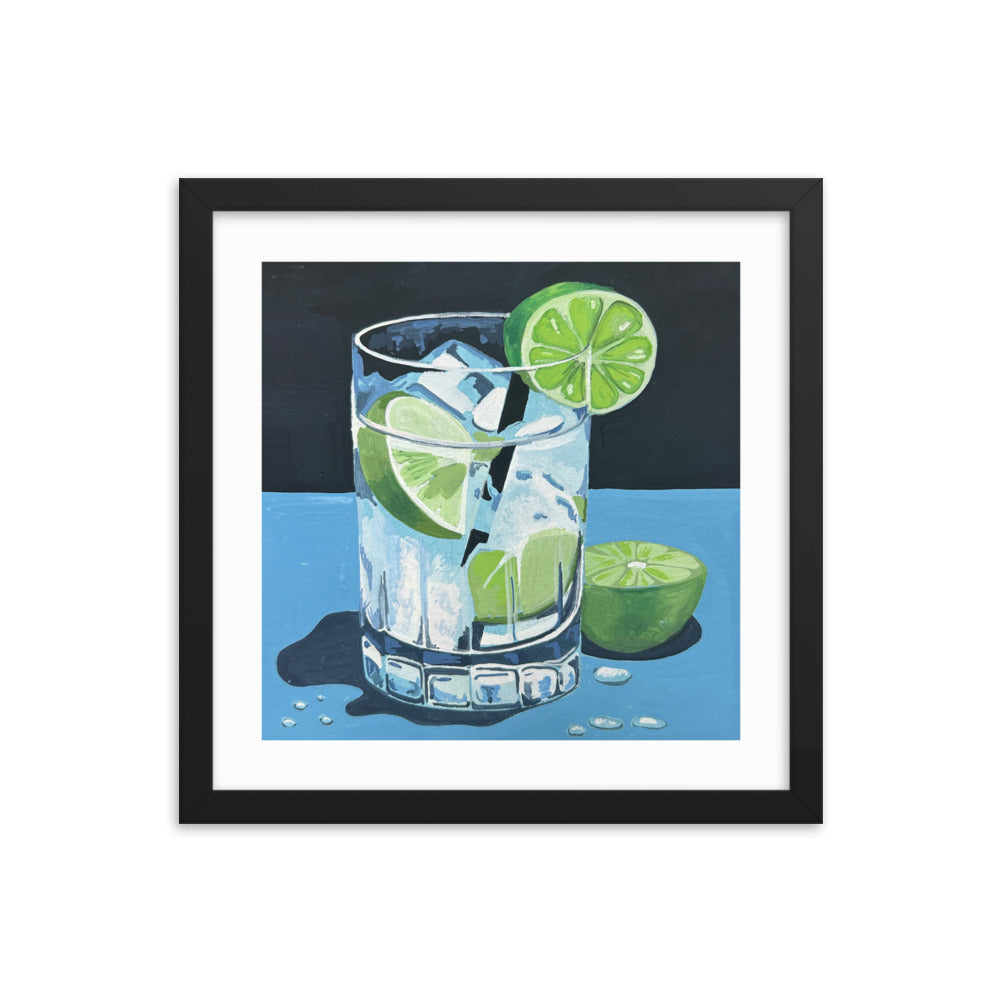 Gin and Tonic Framed Print