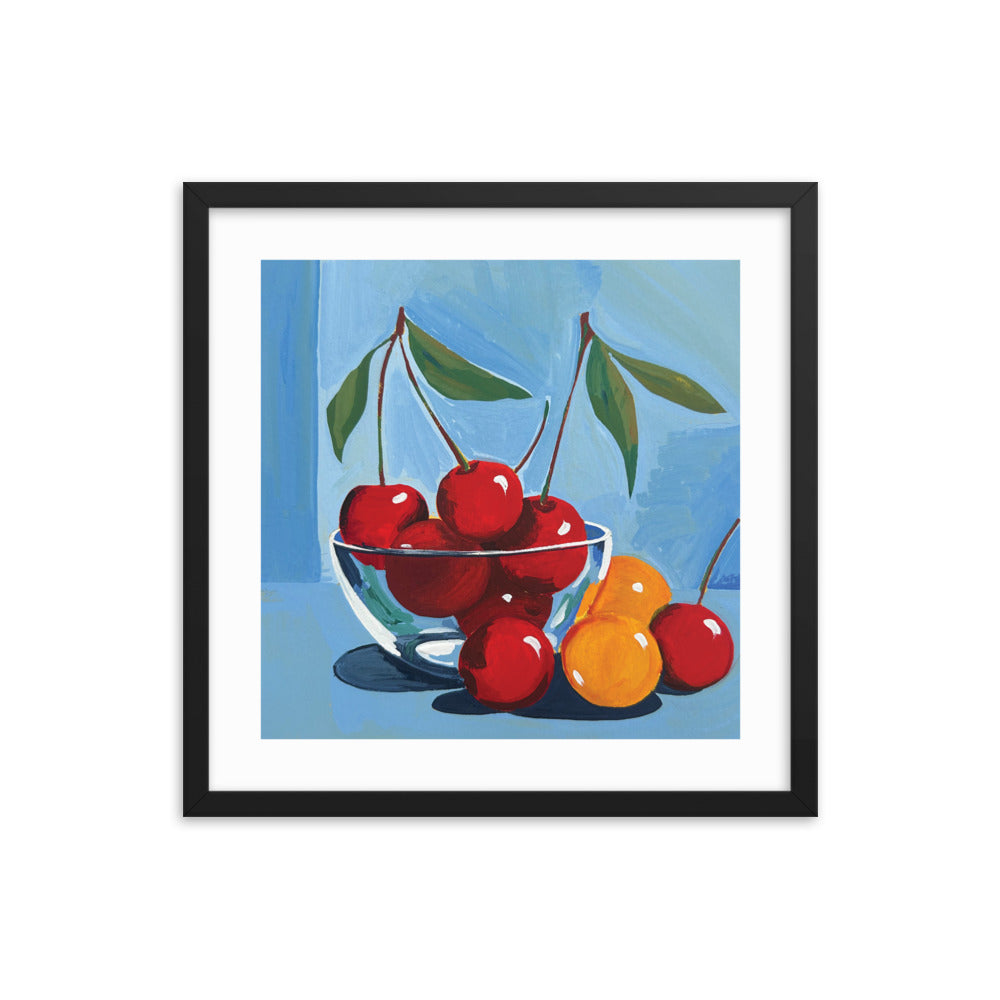 Cherries Framed Print