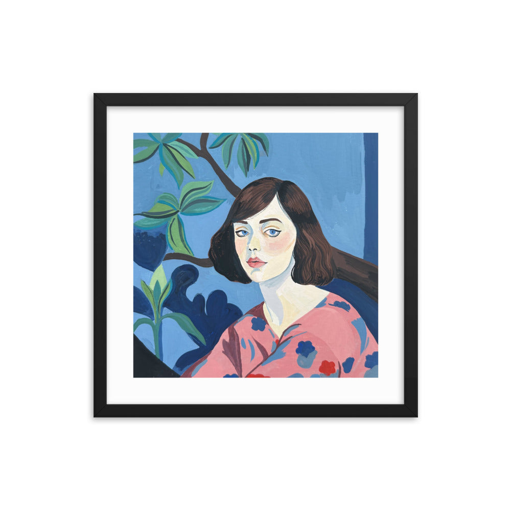 A Girl Named Mabel Framed Print