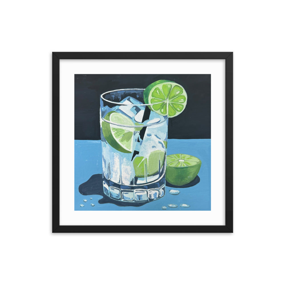 Gin and Tonic Framed Print