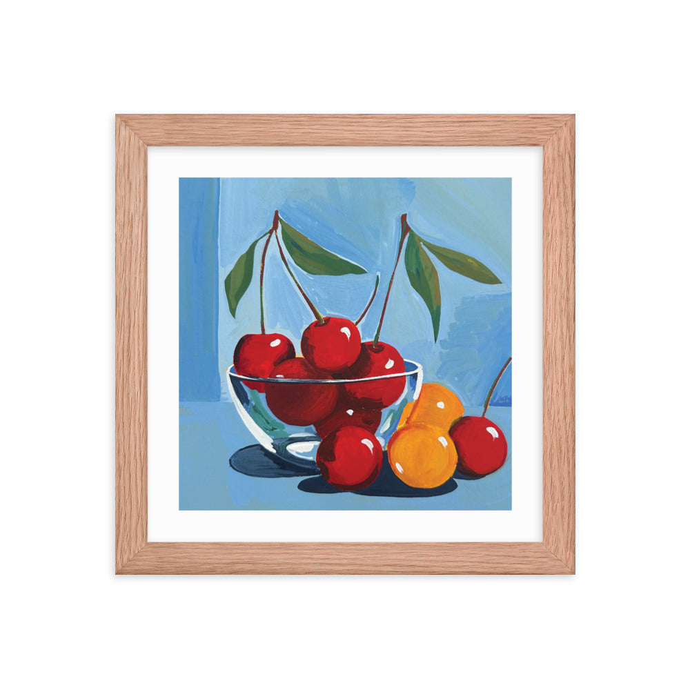 Cherries Framed Print