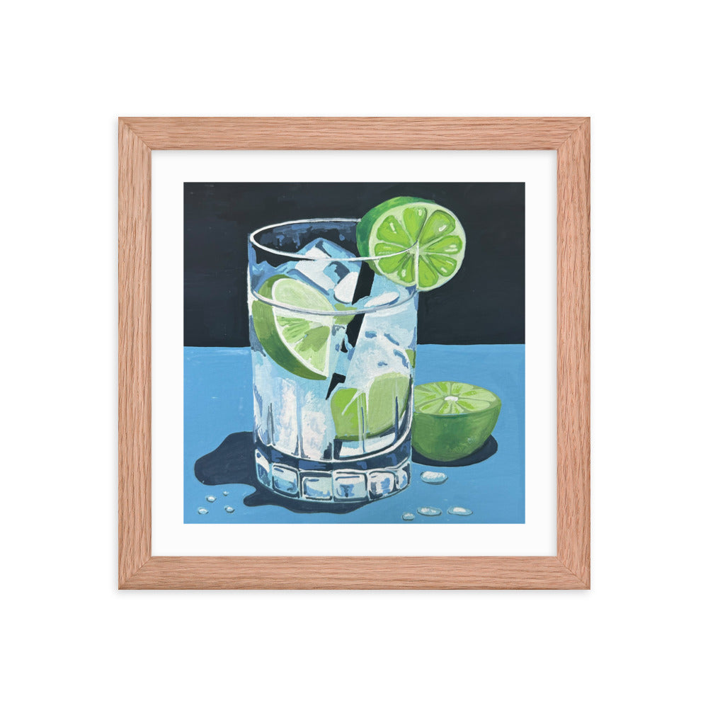 Gin and Tonic Framed Print