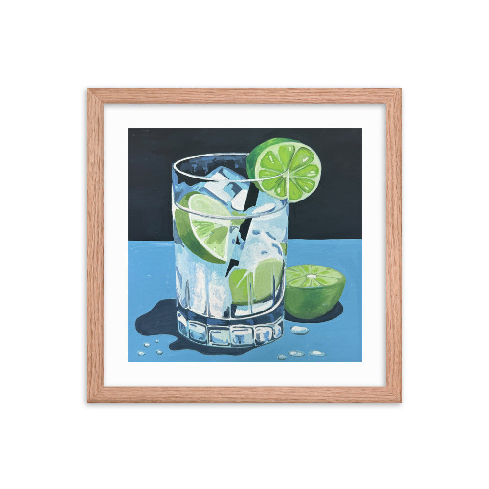 Gin and Tonic Framed Print