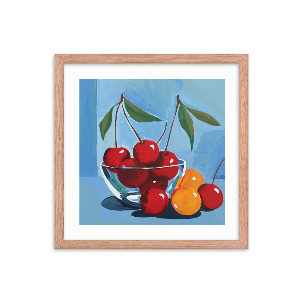 Cherries Framed Print