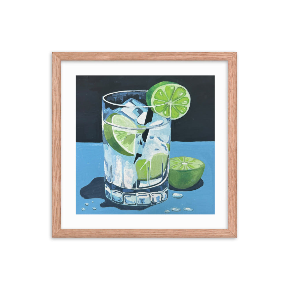 Gin and Tonic Framed Print