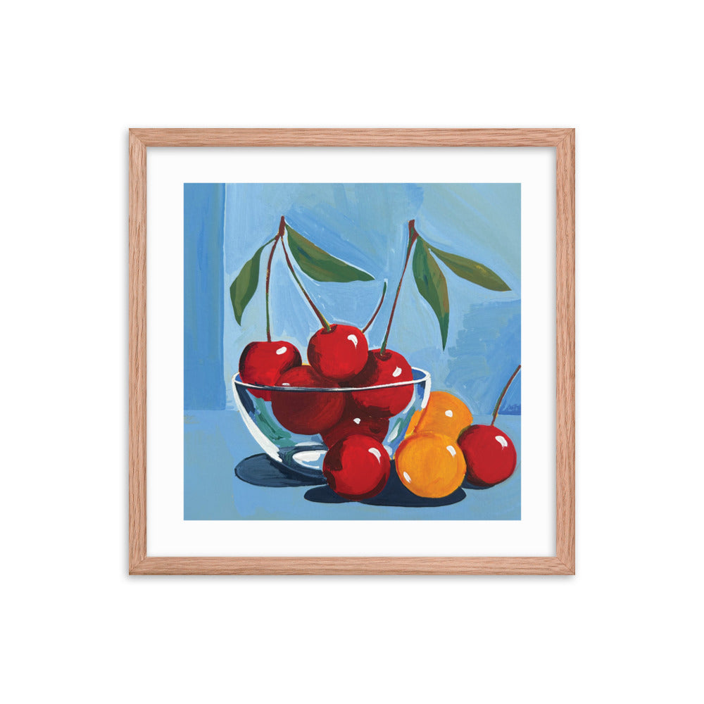 Cherries Framed Print