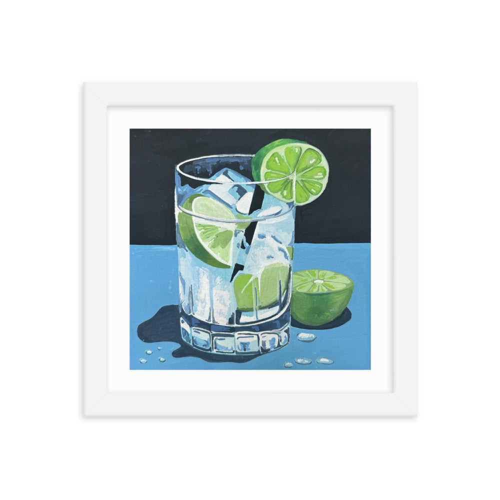 Gin and Tonic Framed Print