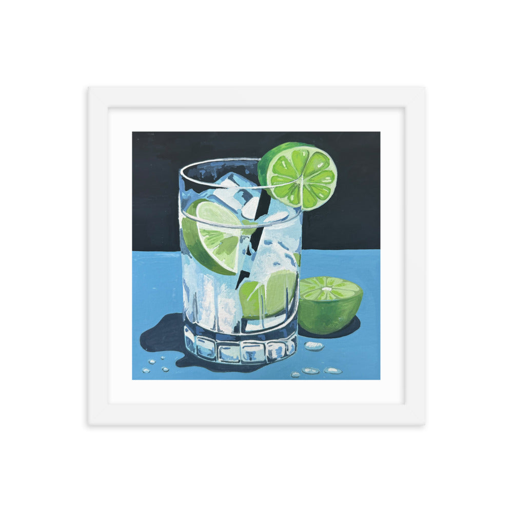 Gin and Tonic Framed Print