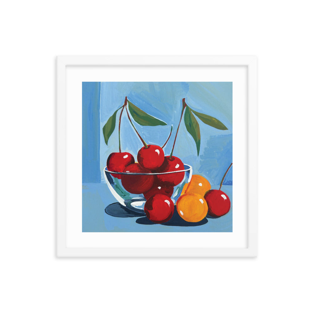 Cherries Framed Print