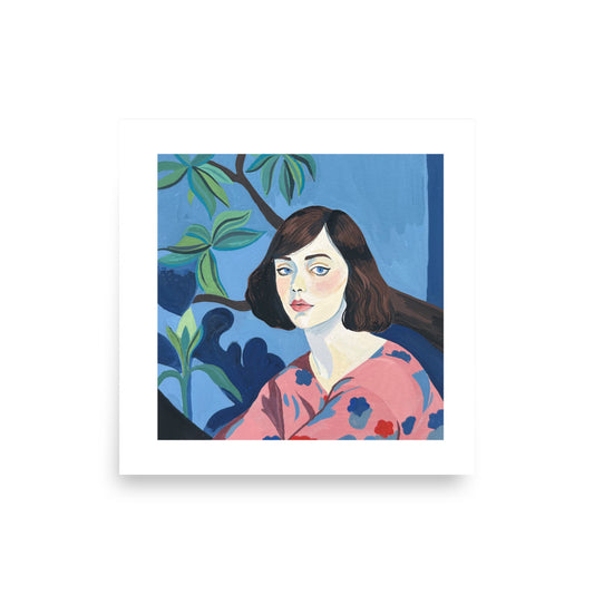 A Girl Named Mabel Print