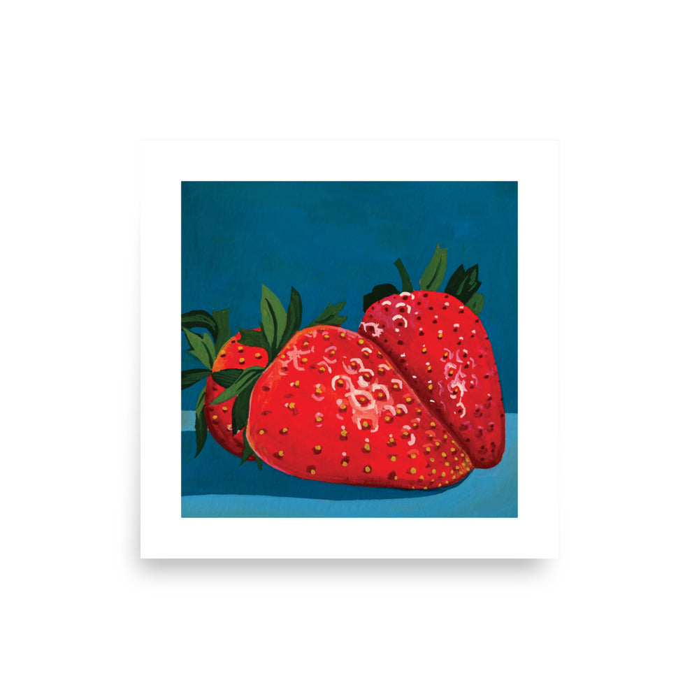 Strawberries Print